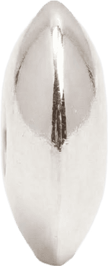 White Gold Saucer Bead Wearing