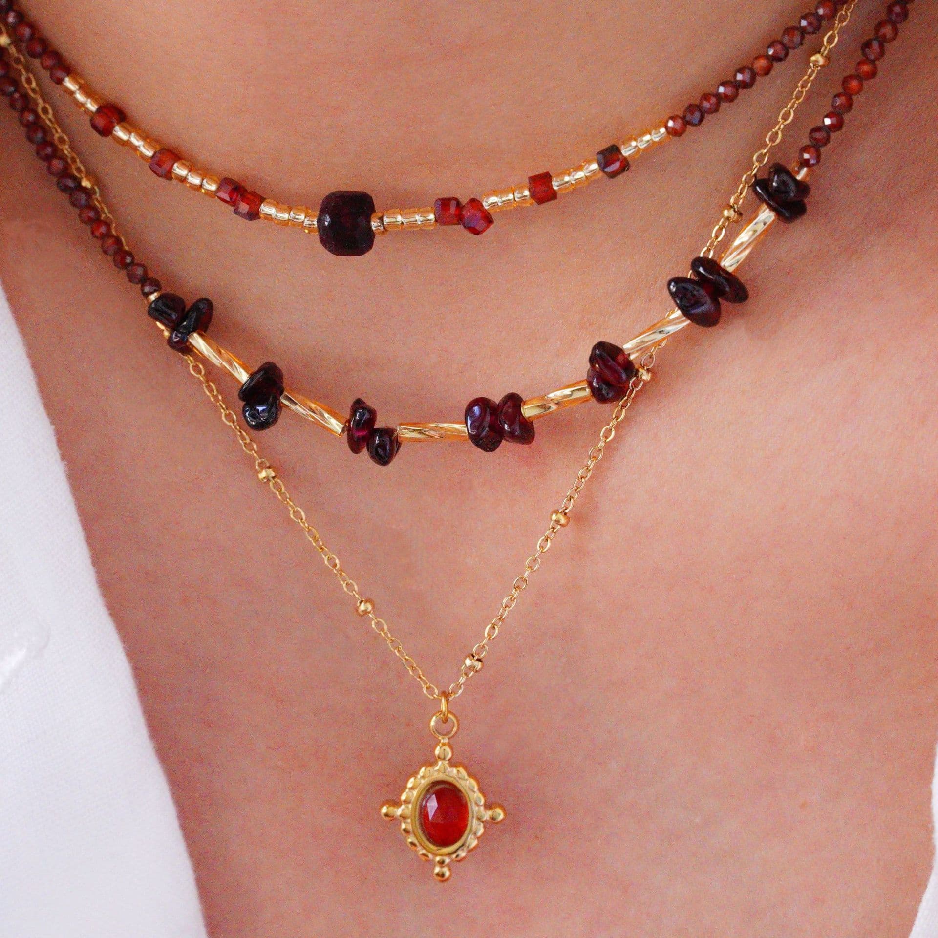 European-style Handmade Beads Wearing