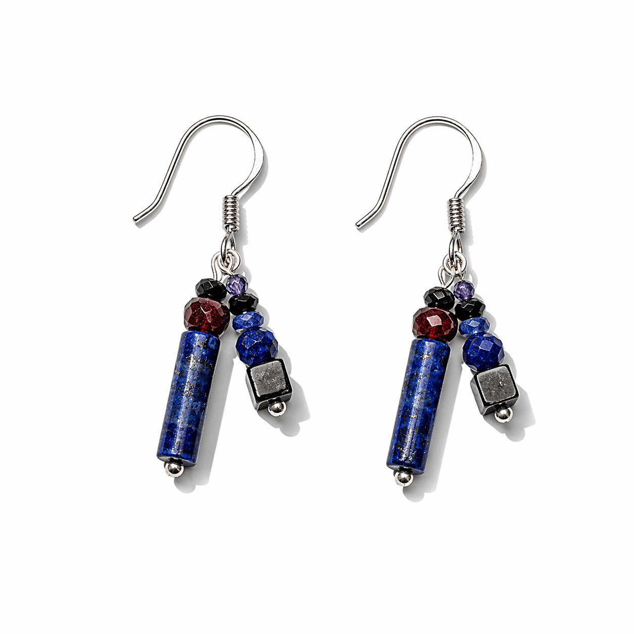 The Azure Ember Earrings