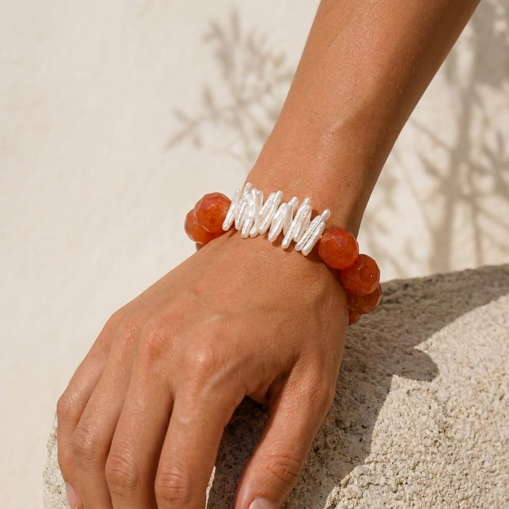 The Ignited Crown Bracelet Wearing