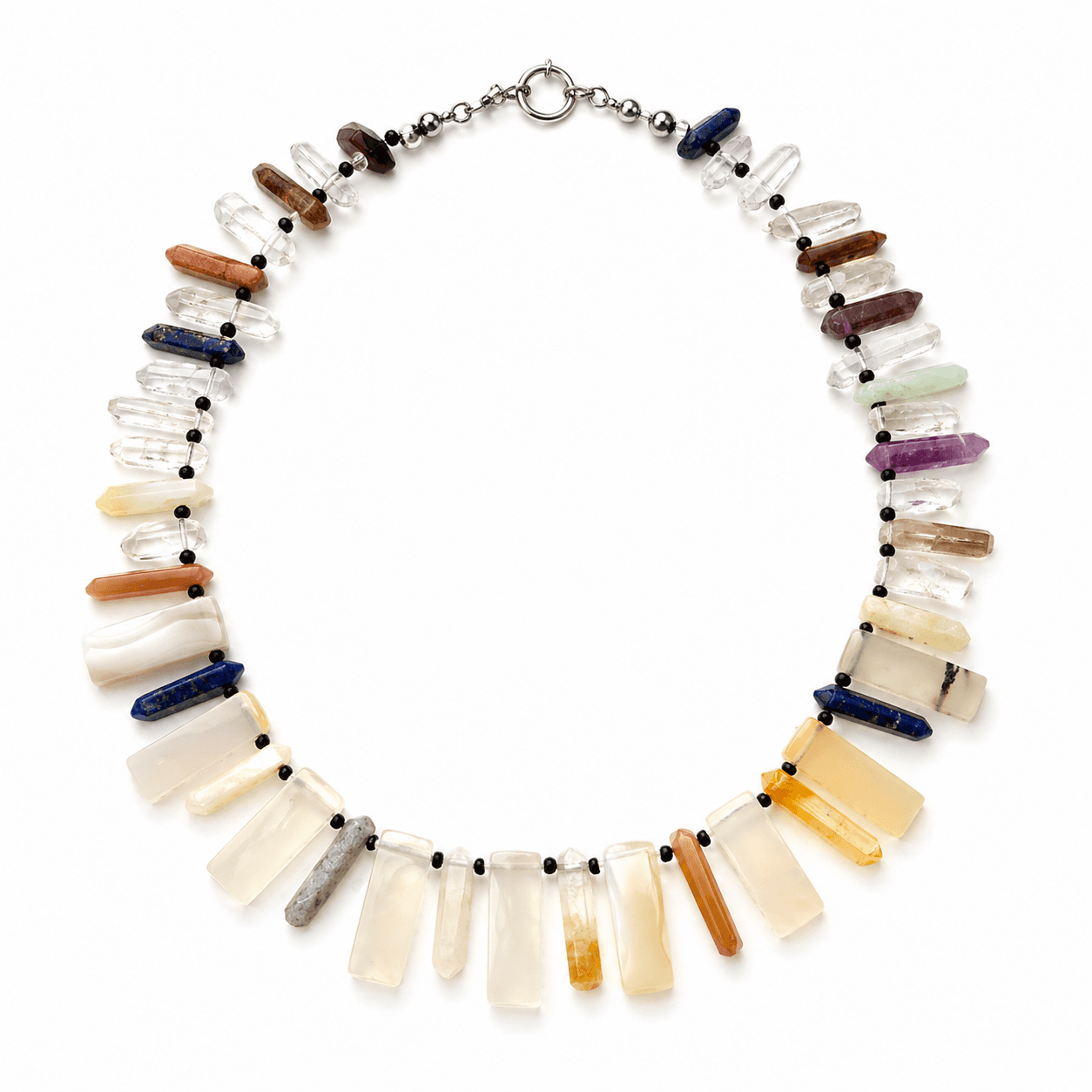 The Luminous Crown Necklace