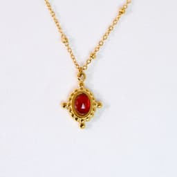 European-style palace red agate